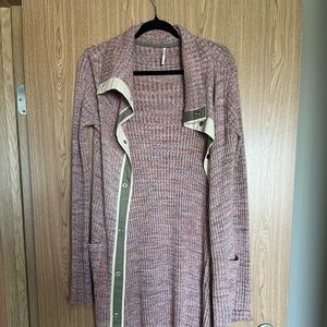 Free People Pink Duster